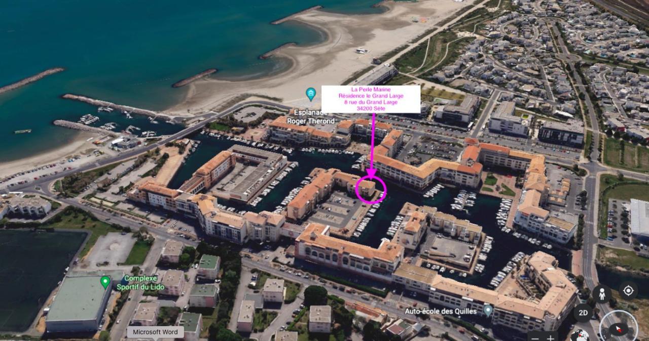 La Perle Marine, Cosy Et Renove, 200 M De La Plage, 1 Chambre, Parking Et Wifi Sete Exterior photo